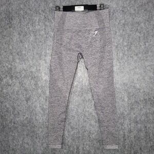 Gymshark Vital Seamless Legging Women Compression High Waist Shaping Medium Gray